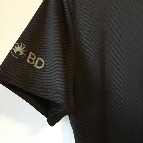 Black Sun Protection Ruched Sports Tee - Picture 8 of 16